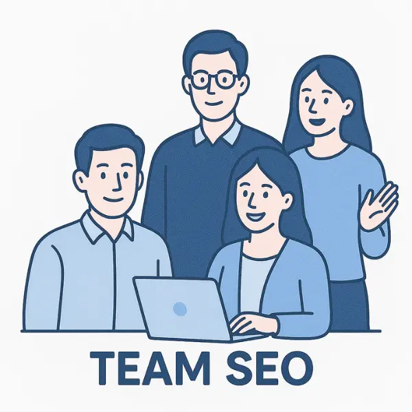 team seo illustration