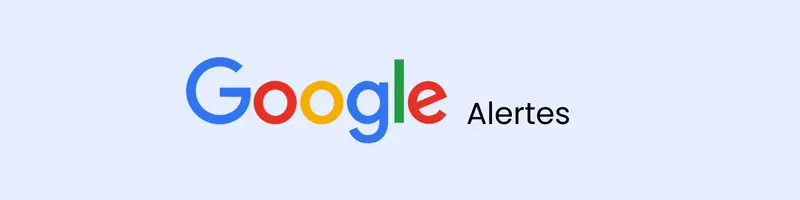 Bannière Logo Google Alertes