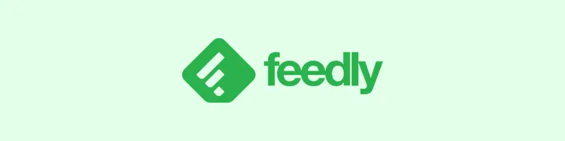 Bannière Logo Feedly