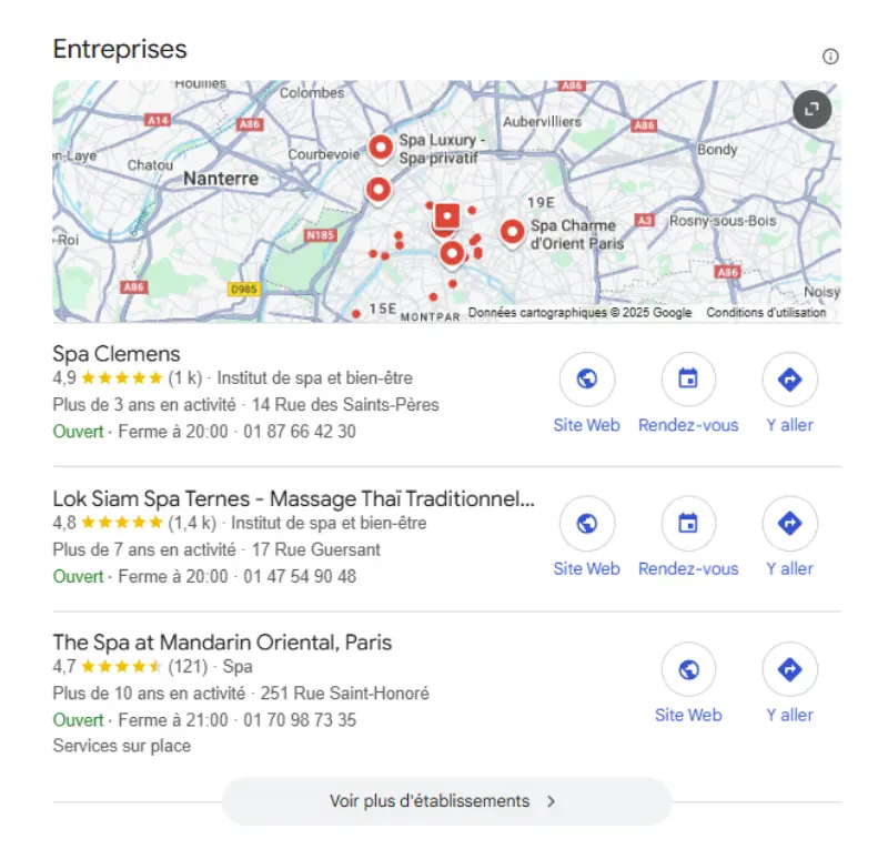 Google Local Pack