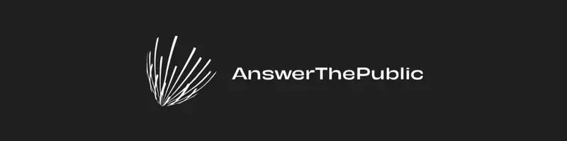 Bannière logo AnswerThePublic