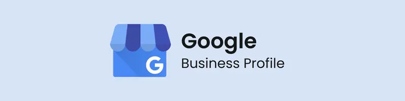 Bannière logo Google Business Profile